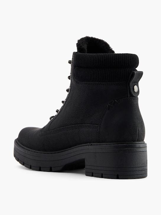 graceland lace-up boot black deichmann